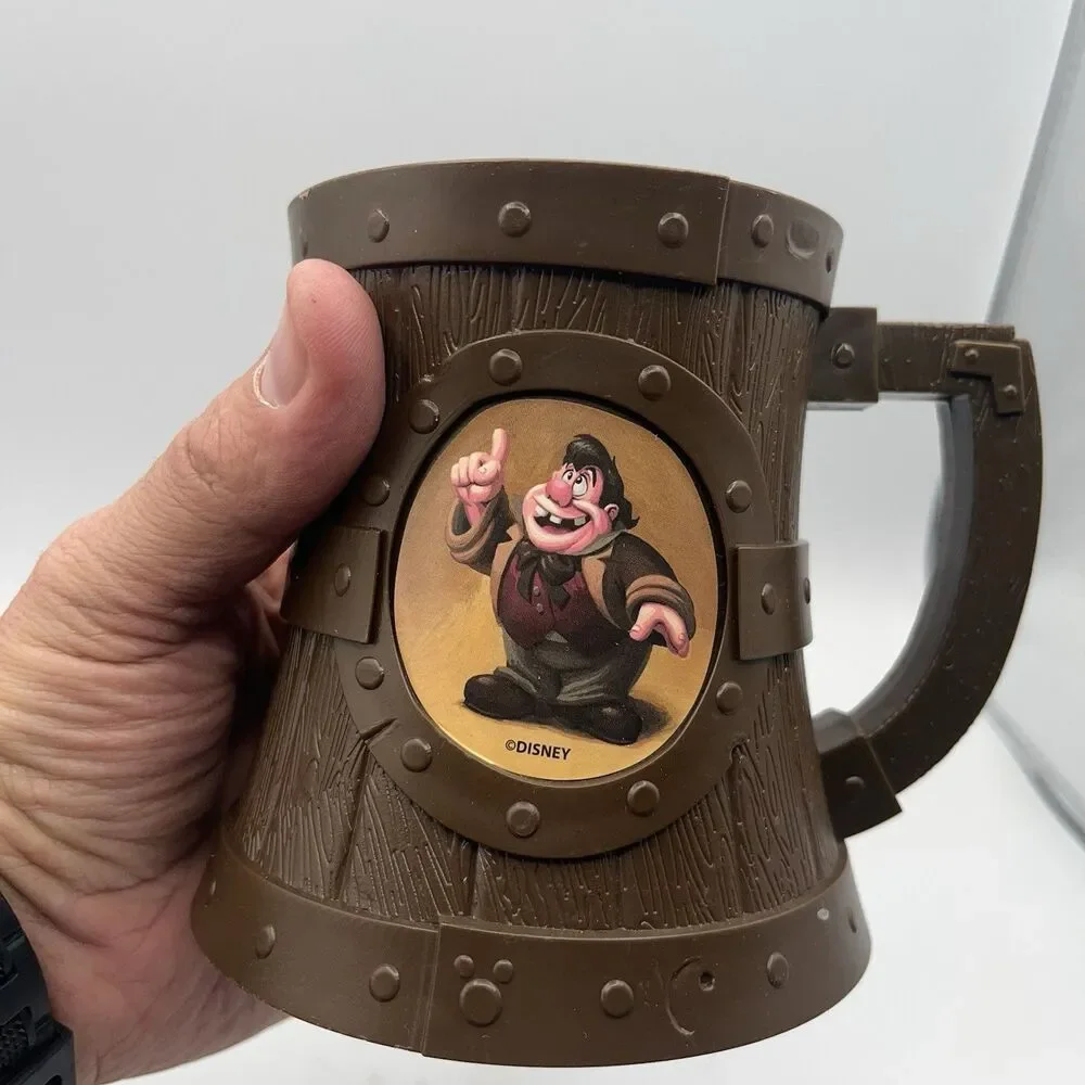 Disney Parks Beauty & The Beast Gaston's Tavern Mug Cup Stein Plastic Souvenir
